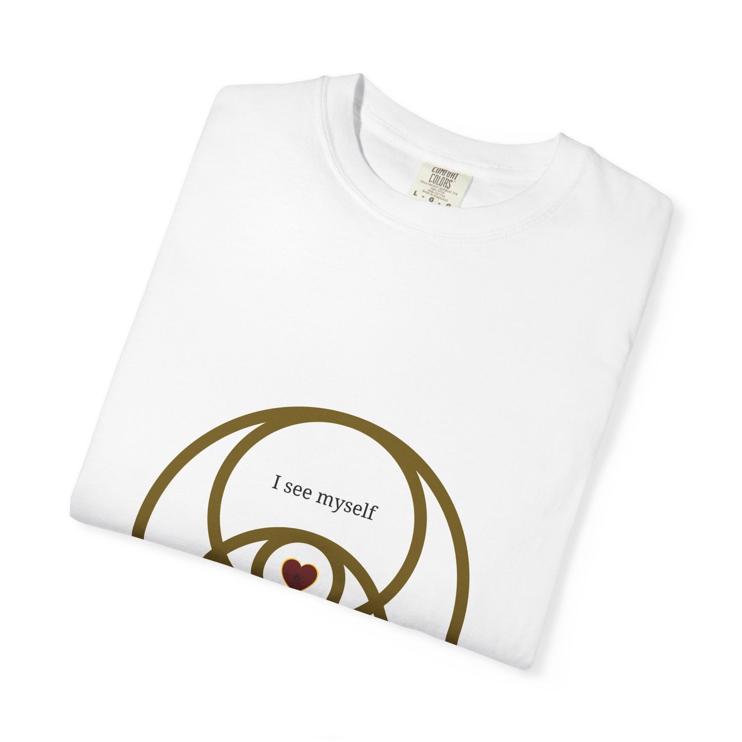 T-Shirt — Venn Heart Design “I see myself, I see reality”