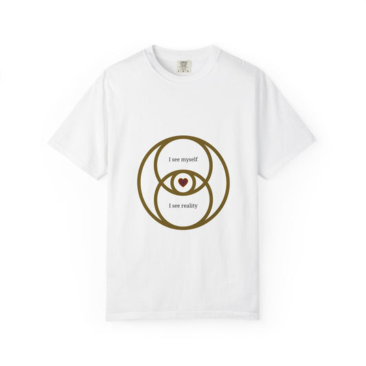 T-Shirt — Venn Heart Design “I see myself, I see reality”