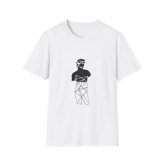 Minimal Geometric Statue T-Shirt